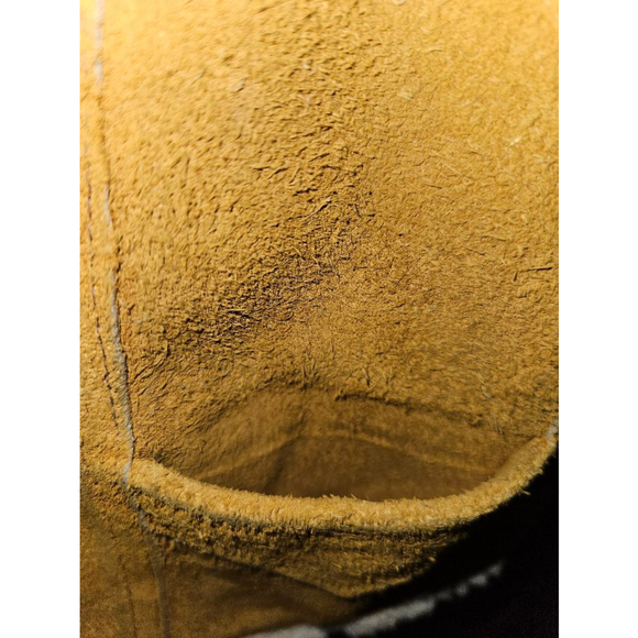 Vintage Unisex Kids Brown Leather Vest Size M (Made in Mexico) - Picture 6 of 11